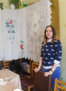 Мишарина Дарья, участница клуба любителей поэзии Озарение.